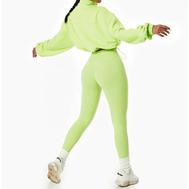 ALI “LIME” CROP JACKET